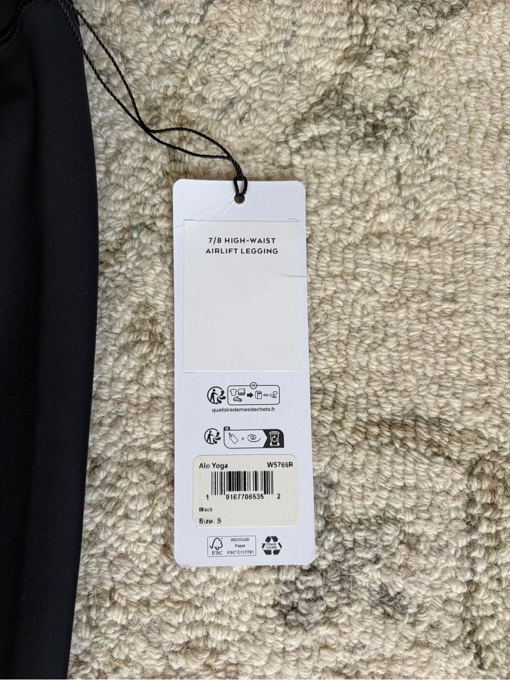 ALO Yoga Black High-Rise Leggings